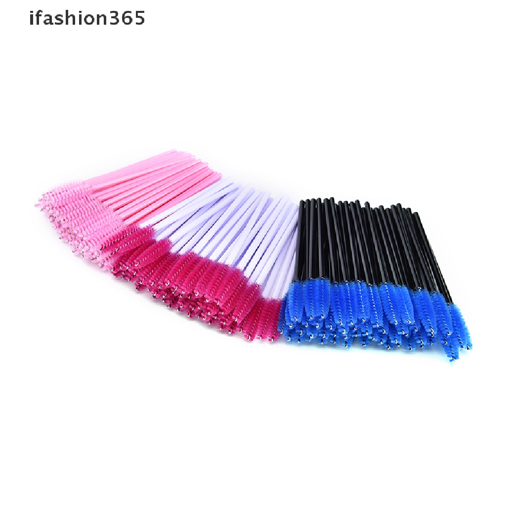 Set 50 Cọ Chuốt Mascara Trang Điểm Lông Mi Dùng Một Lần ifashion365