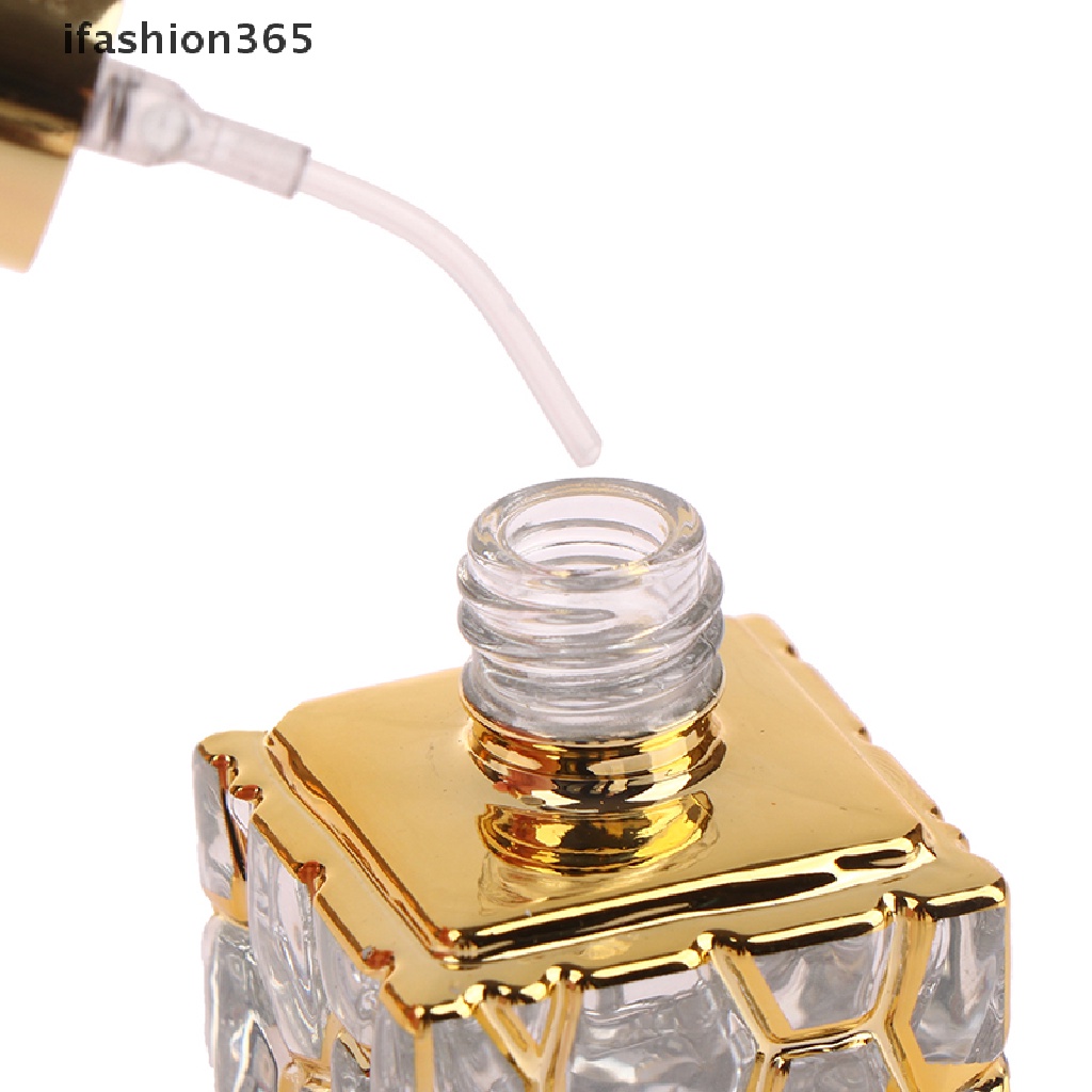 Lọ Thủy Tinh Màu Vàng 10ml [ifashion365] Có Thể Nạp Lại