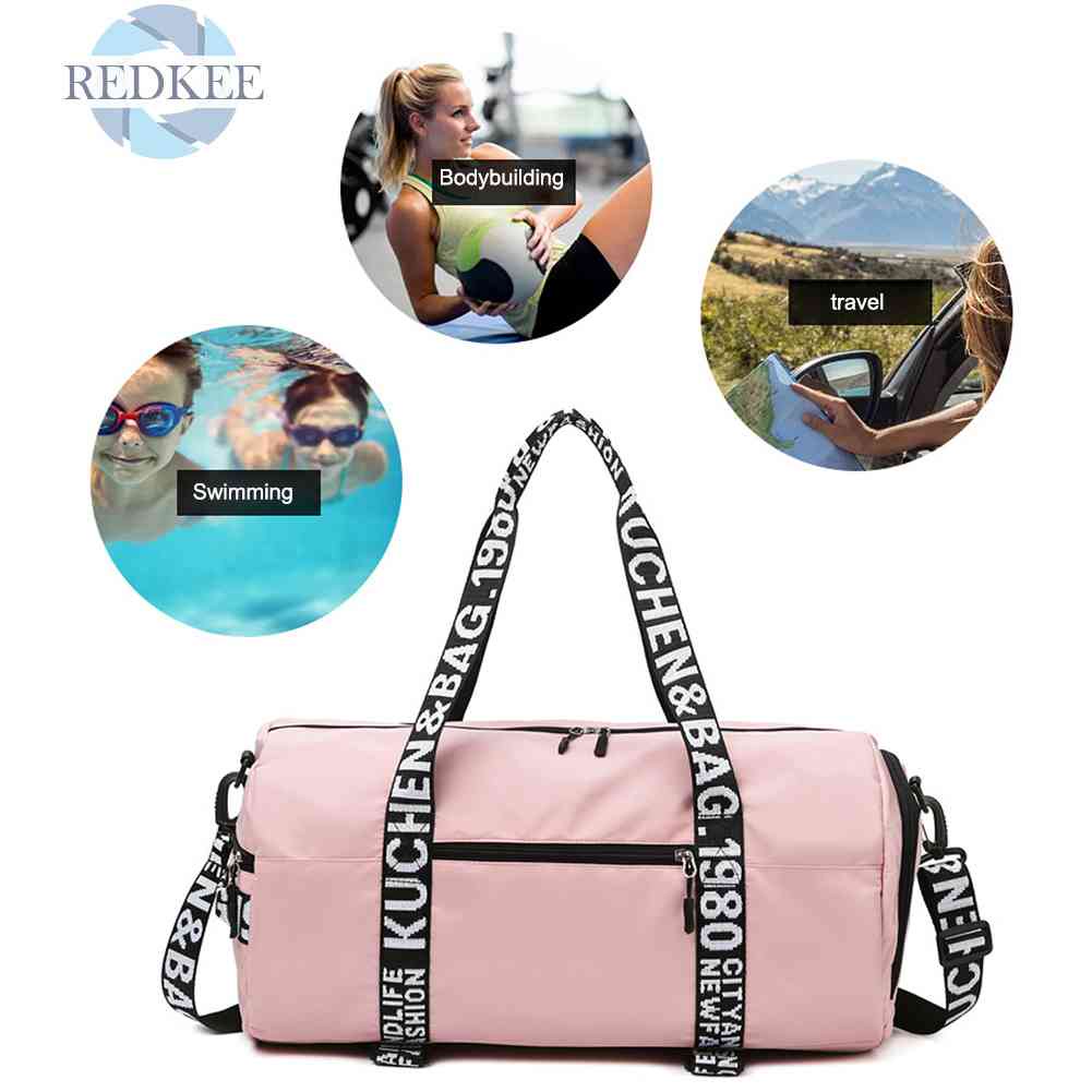 Túi Đựng Đồ Tập Thể Thao Sức Chứa Lớn Chia Ngăn Khô / Ướt Tiện Dụng Cho Nam Và