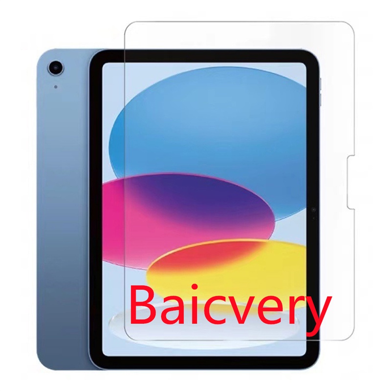 Kính Cường Lực 9H Bảo Vệ Màn Hình Chống Dấu Vân Tay HD Cho Máy Tính Bảng iPad 10th Gen 10.9 Inch 2022 A2757 A2777