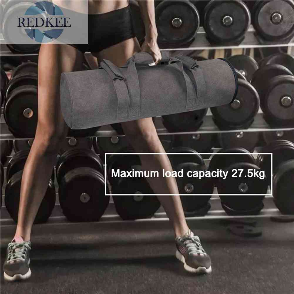 Túi Cát Tập Thể Thao Bằng Vải Bạt Có Tay Cầm Thoải Mái