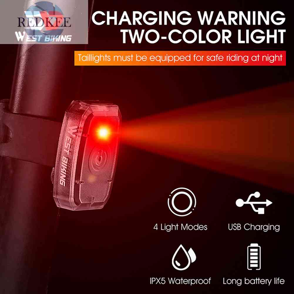 Đèn LED Góc Rộng 4 Bóng Chống Thấm Nước Chuyên Dụng Cho Xe Đạp