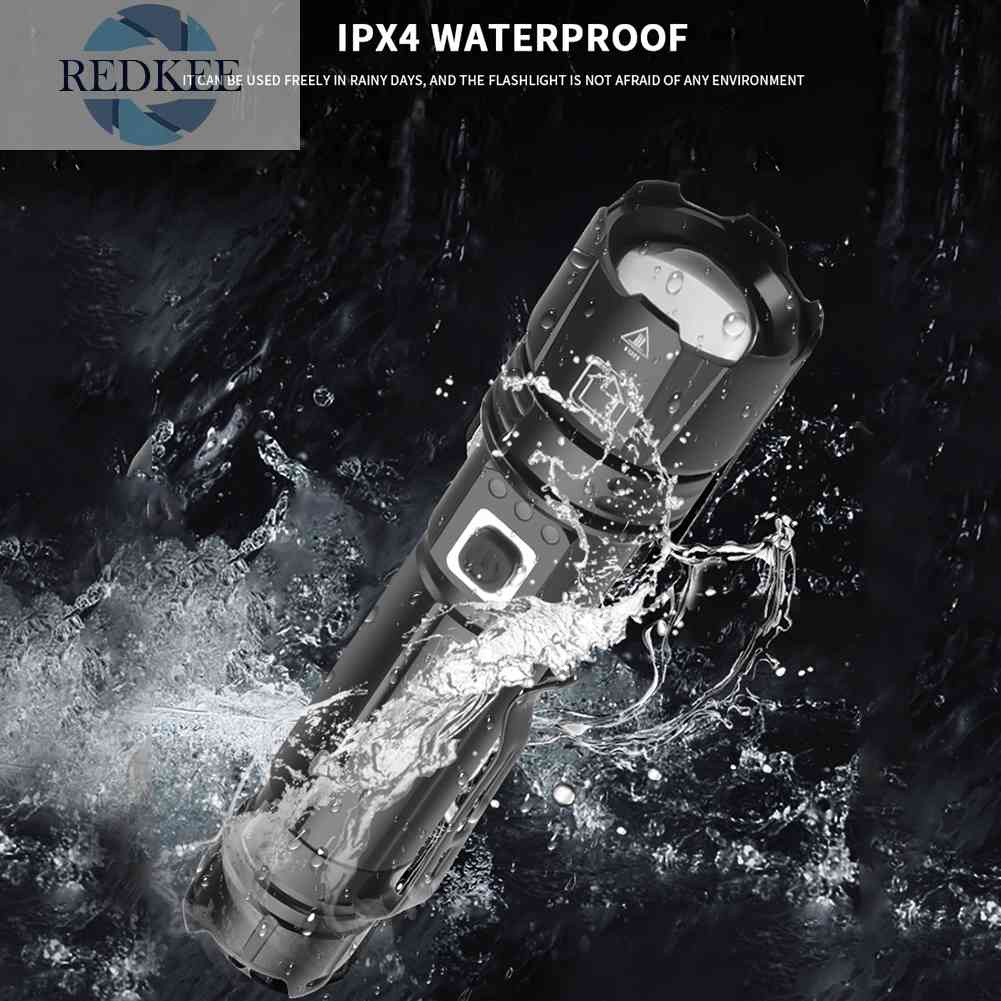 Đèn Pin XHP50 LED 600 Lumens Chất Liệu Hợp Kim Nhôm