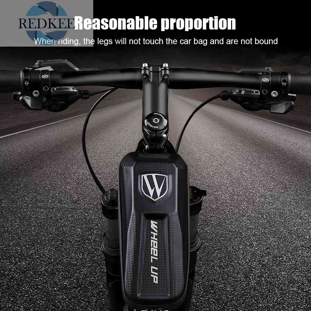 Túi Cứng Đựng Đồ Dùng Treo Khung Xe Đạp Tiện Dụng