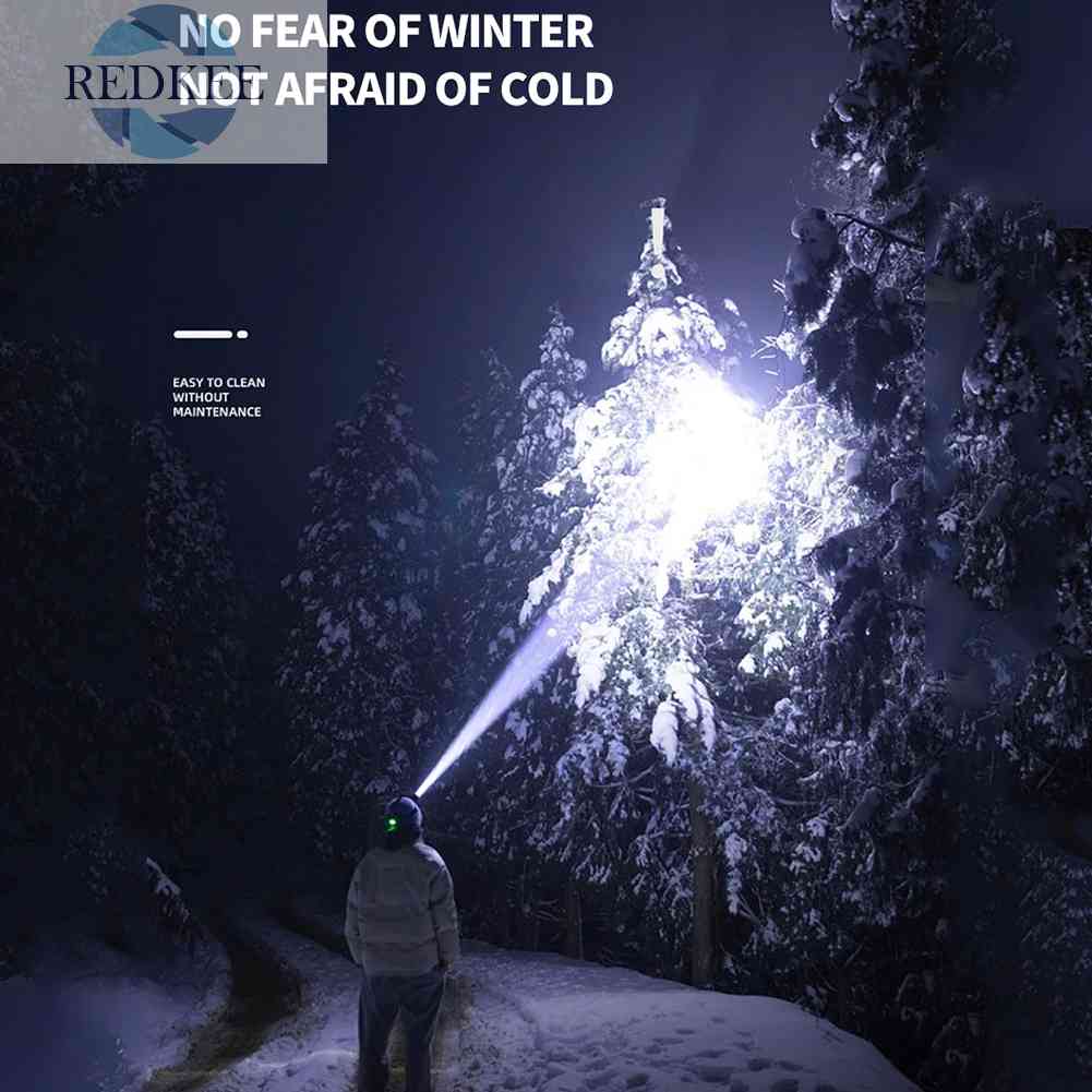 Đèn Pin Đeo Trán Chống Thấm Nước XHP160 LED