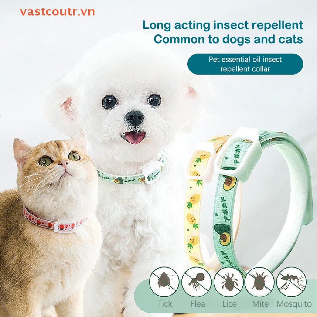 Vòng Cổ Chống Muỗi / Côn Trùng Có Thể Điều Chỉnh Cho Thú Cưng
