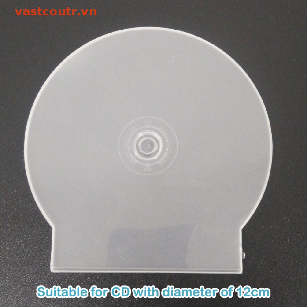 Set 1 / 3 Hộp Nhựa Trong Suốt Đựng Đĩa CD DVD Tiện Dụng