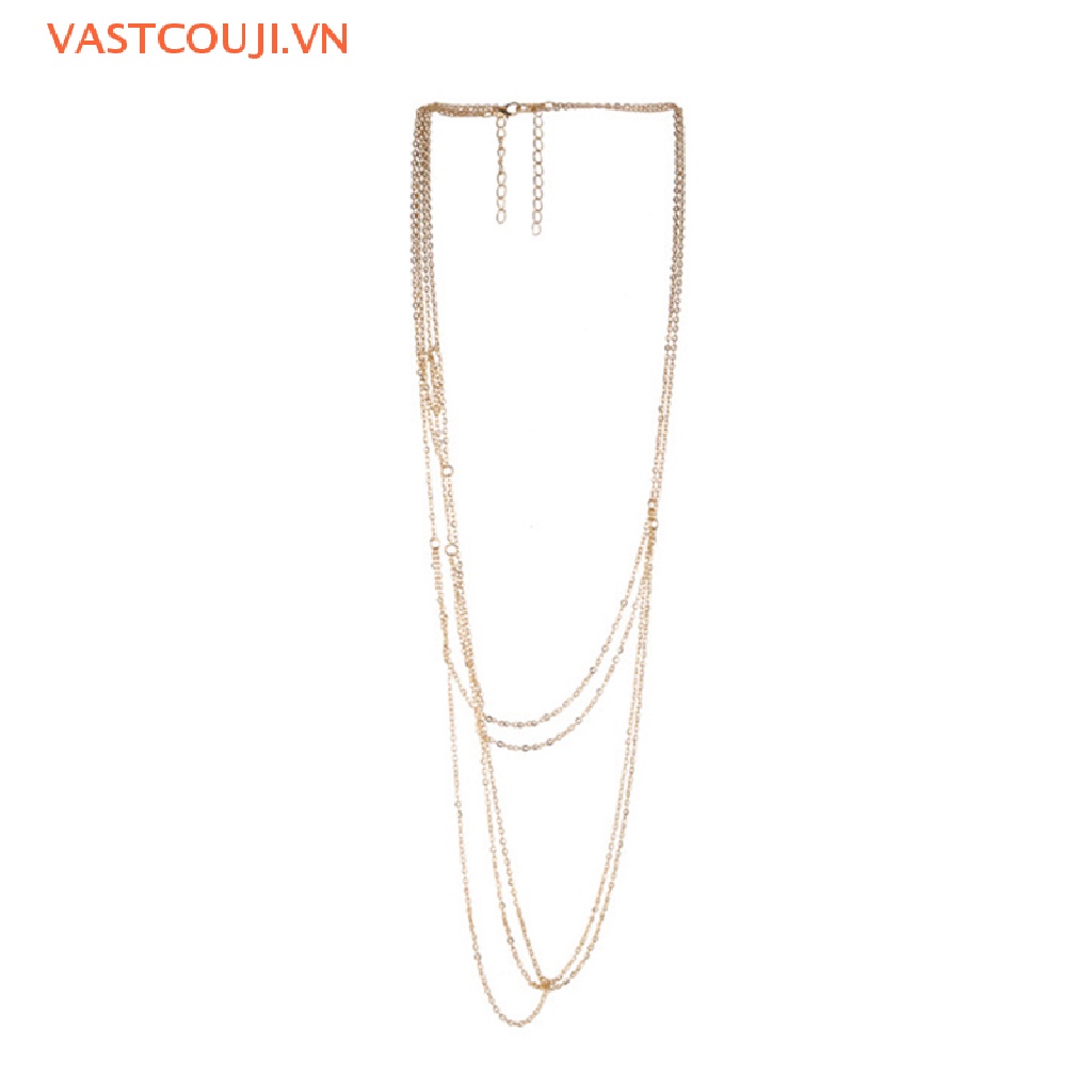 Dây Mắt Xích Đeo Hông Và Ngực Trang Sức Đi Biển Mùa Hè Quyến Rũ Cho Nữ VN