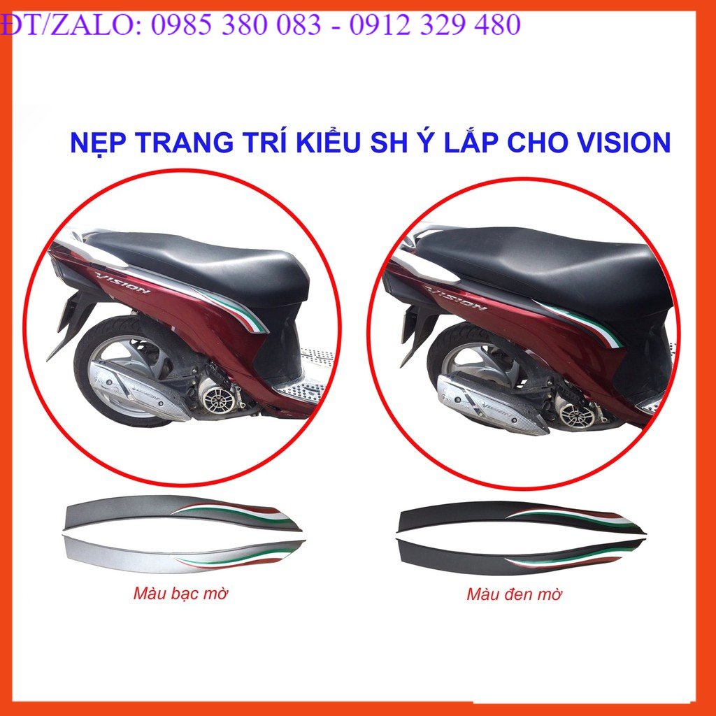 🛵 NẸP SƯỜN VISION PHONG CÁCH SH Ý 🛵