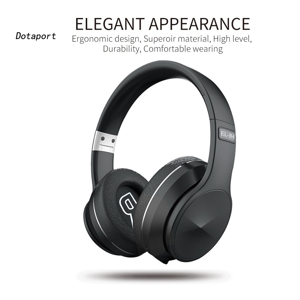 Tai Nghe Chụp Tai Bluetooth 5.0 Âm Thanh Siêu Trầm Và Phụ Kiện