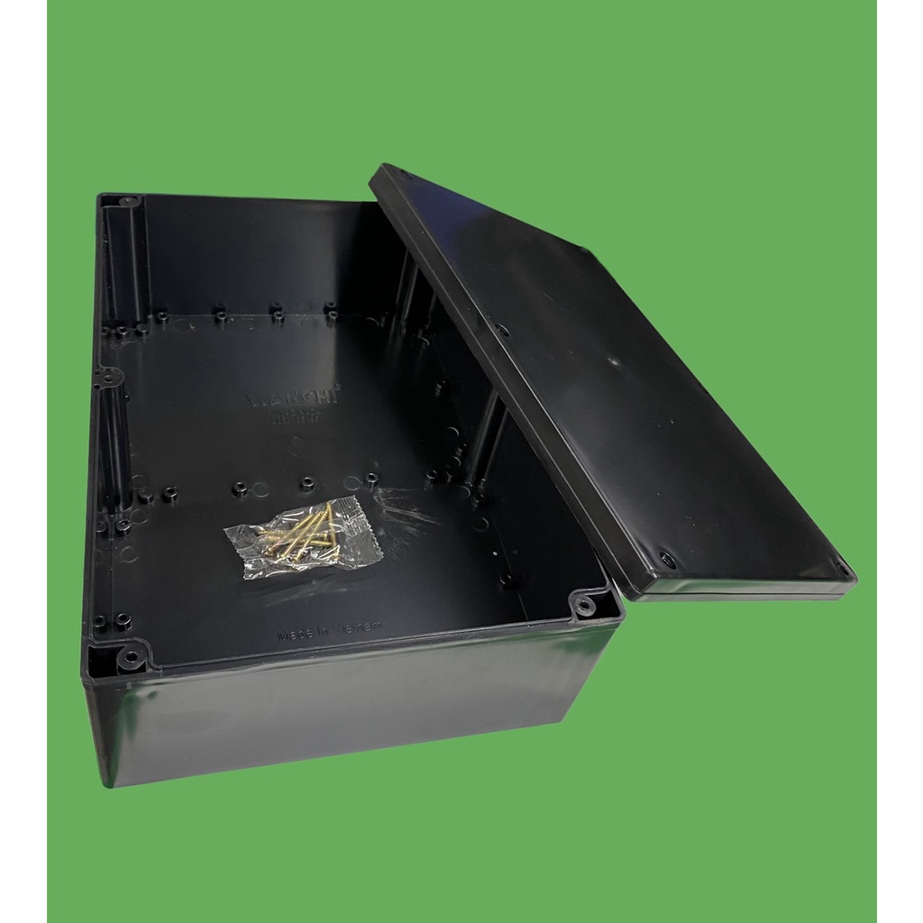 Hộp nhựa ABS màu đen WANCHI 240 x 160 x 90 mm  - Điện tử LK Shop