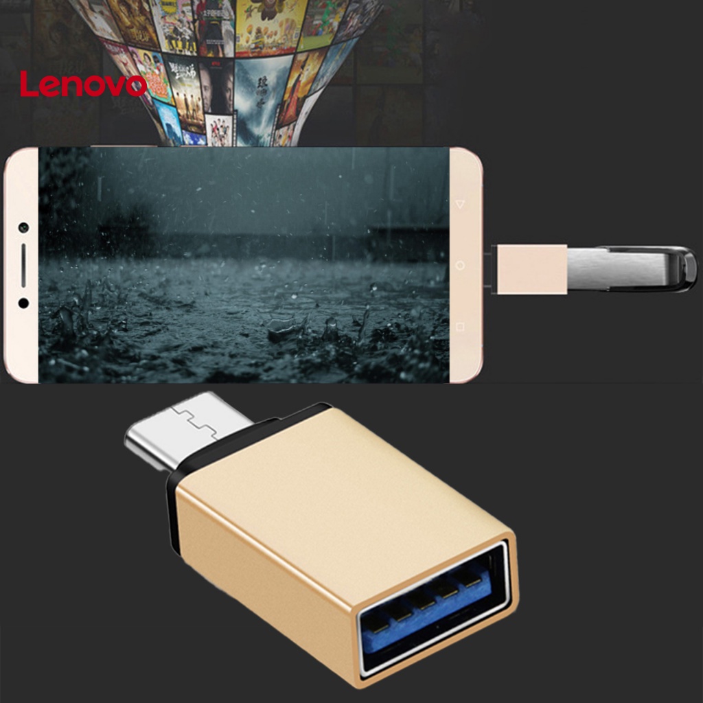 Set 2 Đầu Chuyển Đổi USB 3.0 OTG USB Sang Type-C Chuyên Dụng Cho Điện Thoại Thông Minh