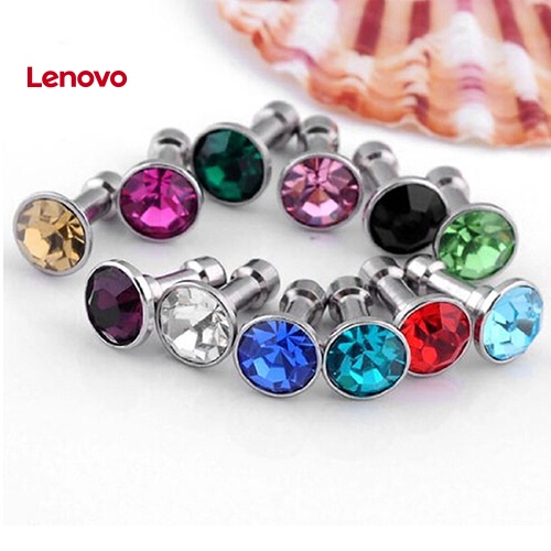 Bộ 12 Nút Chặn Lỗ Cắm Chống Bụi 3.5mm Hình Hoa Hướng Dương Bằng Đồng Đính Đá Nhiều Màu Cho iPhone