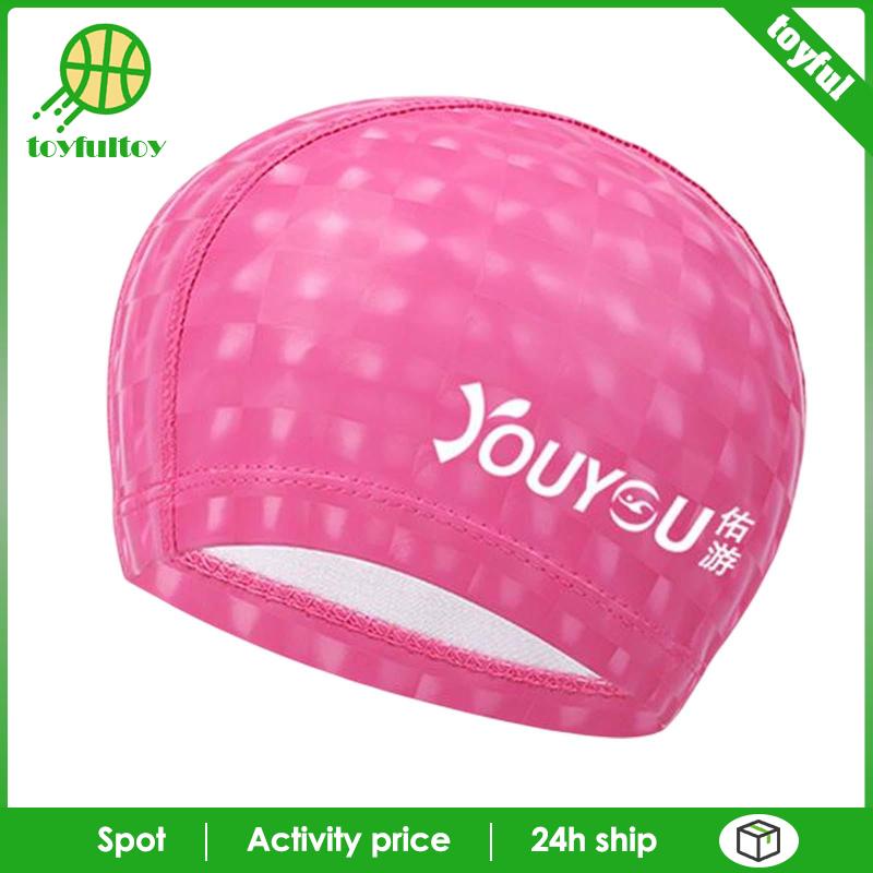 Mũ Bơi Chống Trượt Bằng Nylon Dành Cho Nam Nữ