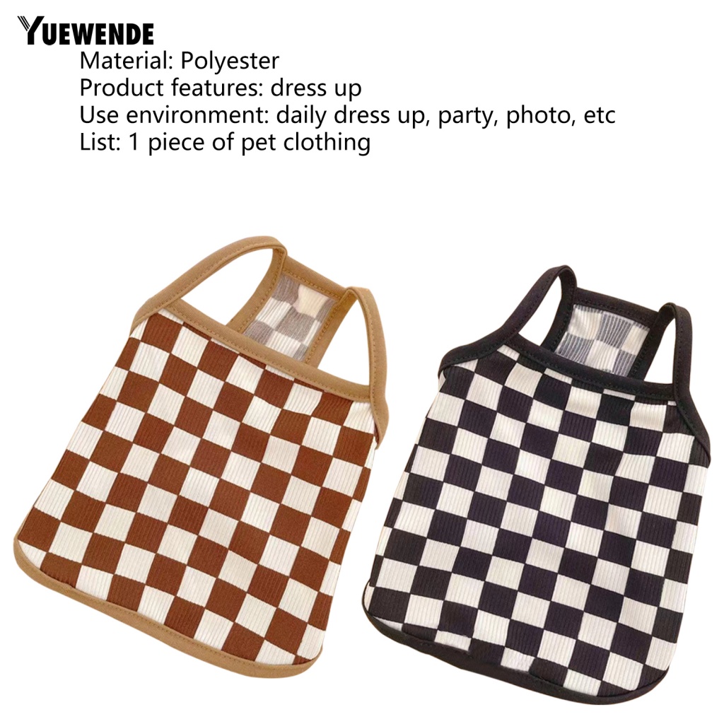 Áo Sát Nách Mềm Mại Họa Tiết Độc Đáo Cho Thú Cưng