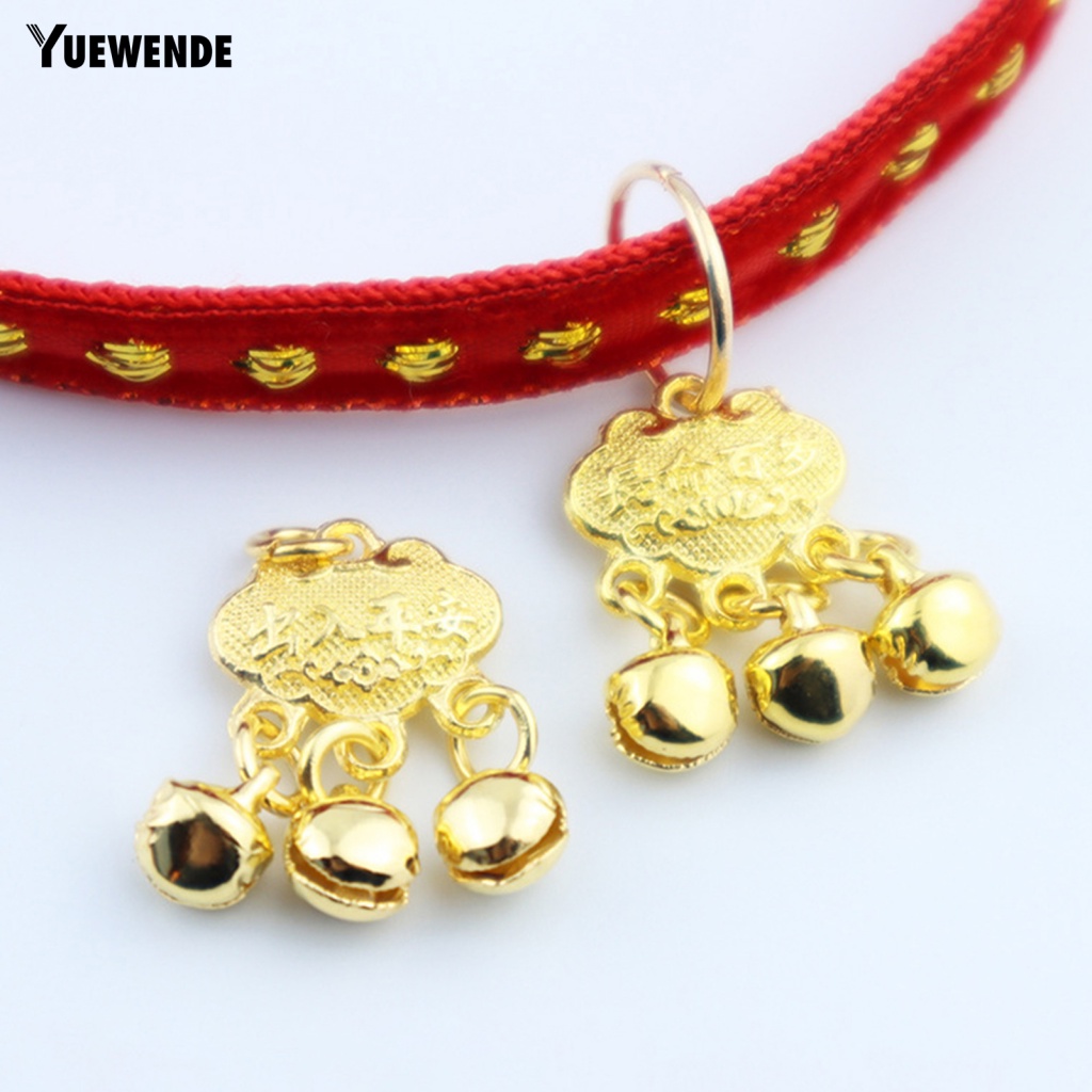 Vòng Cổ Có Chuông Vui Nhộn Mừng Năm Mới Cho Thú Cưng