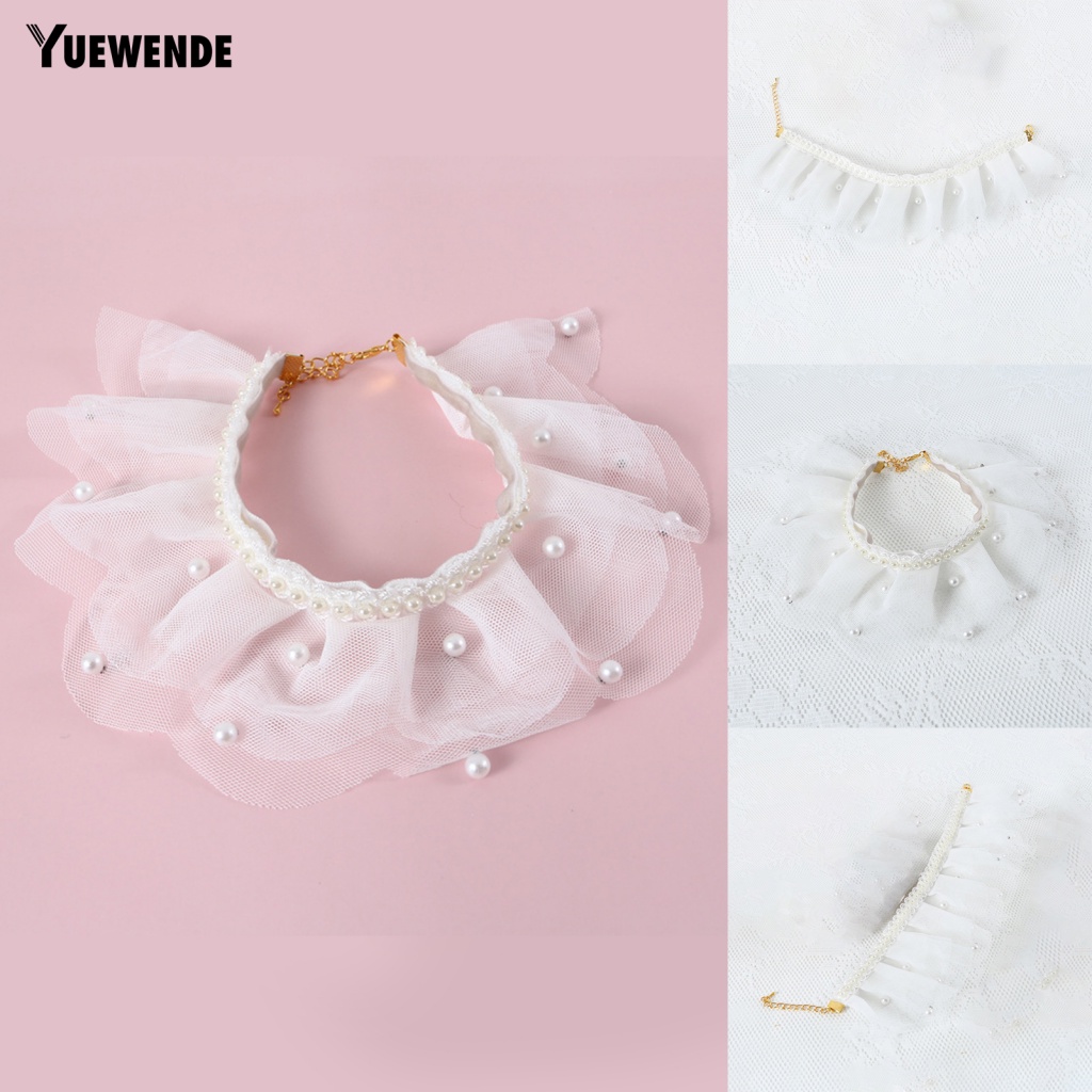 Ye.b Vòng Cổ Ren Mạnh Mẽ Cho Mọi Mùa Cho Mèo Xinh Đẹp Phụ Kiện Làm Việc Tốt