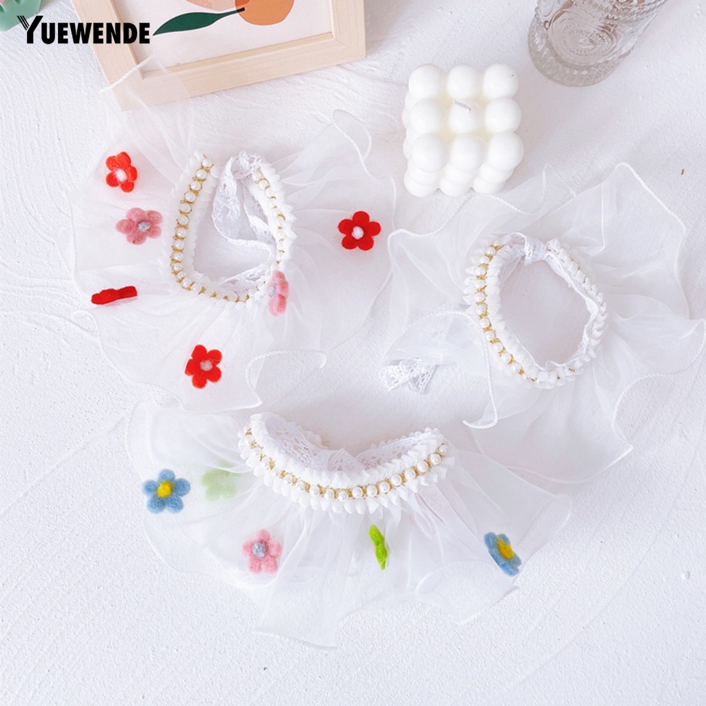 Khăn Choàng Cổ Mềm Mại Đính Hạt Trang Trí Dành Cho Chó Mèo Chụp Ảnh