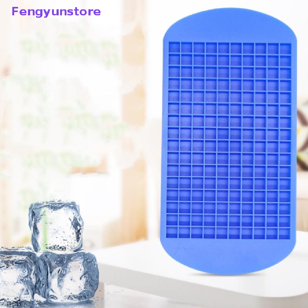 Khay Làm Đá Viên 160 Ngăn Mini Bằng Silicon