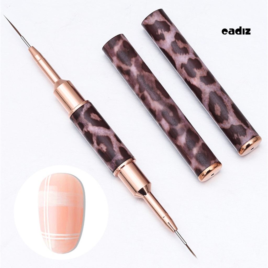 Bút Trang Trí Móng Hai Đầu Lông Mềm Siêu Mịn DIY