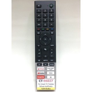 Điều khiển từ xa toshiba ct-95027 cho tivi thông minh toshiba