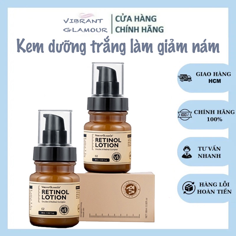 【HCM】Lotion VIBRANT GLAMOUR làm trắng da giảm thâm nám 80ml dưỡng ẩm da giảm hắc tố làm căng bóng da