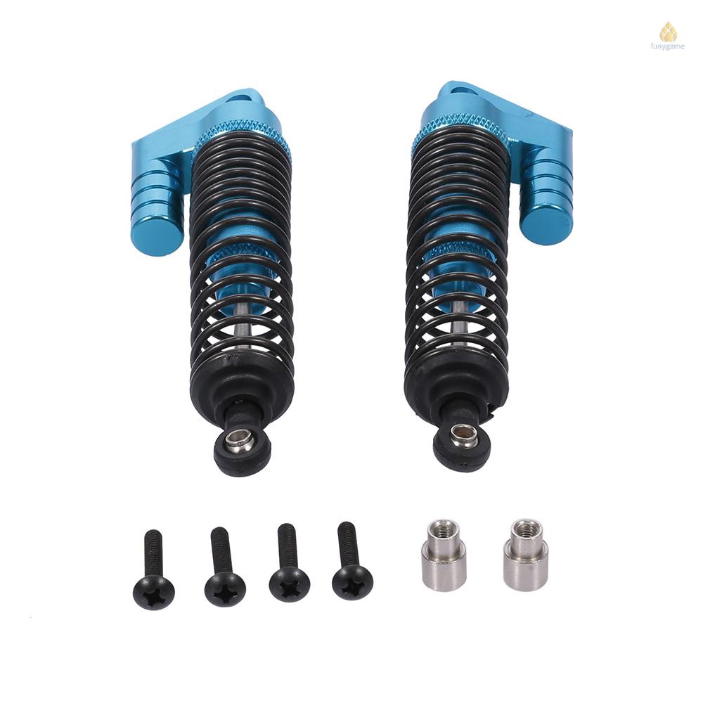 2 Phuộc Giảm Xóc 90mm Bằng Hợp Kim Nhôm CNC Cho Xe Điều Khiển Từ Xa Axial SCX10 D90 1 / 10 1 / 8 Crawler