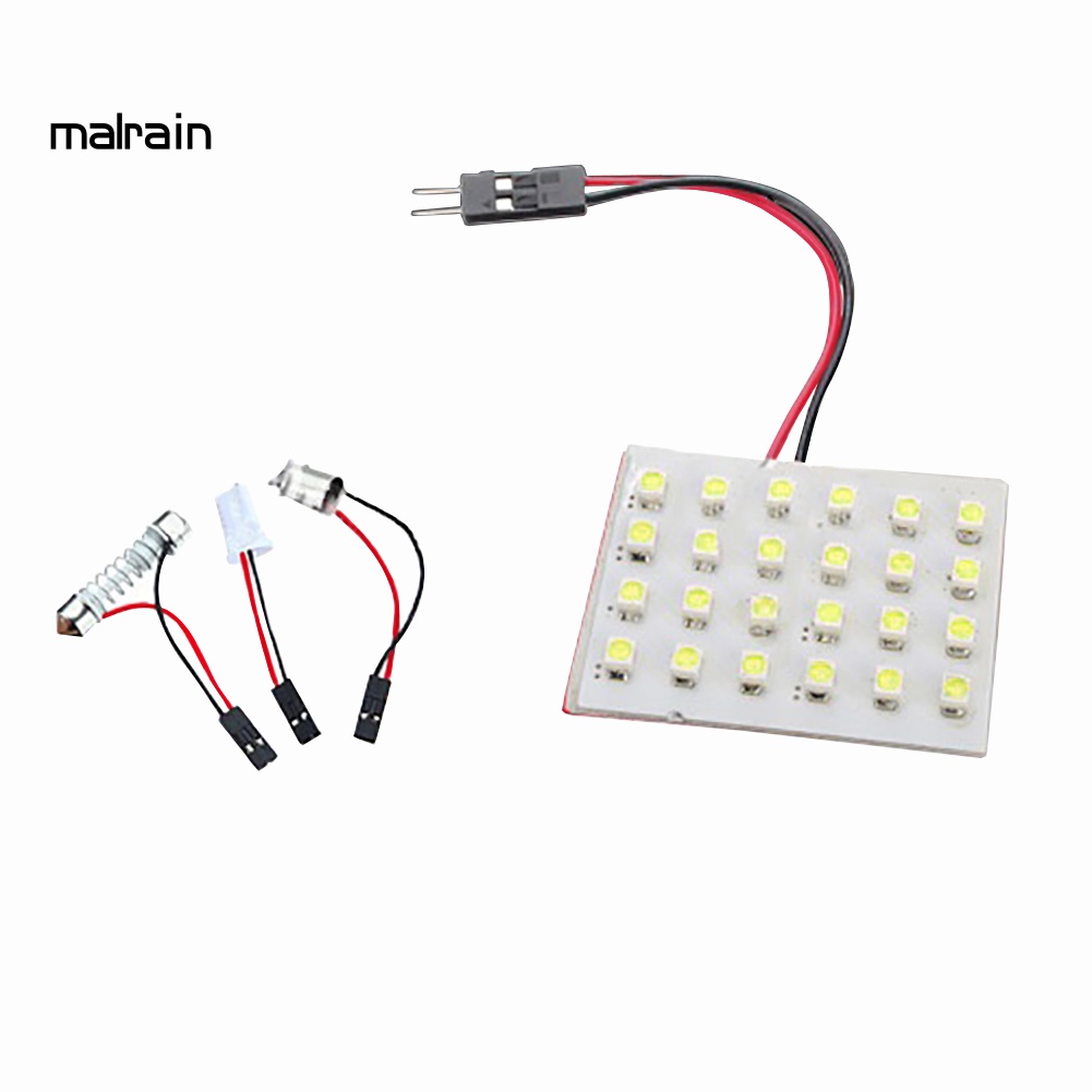 Bộ Điều Hợp Đèn LED 3528 SMD T10 BA9S 12 / 24 / 36 / 48 Chuyên Dụng Cho Xe Hơi