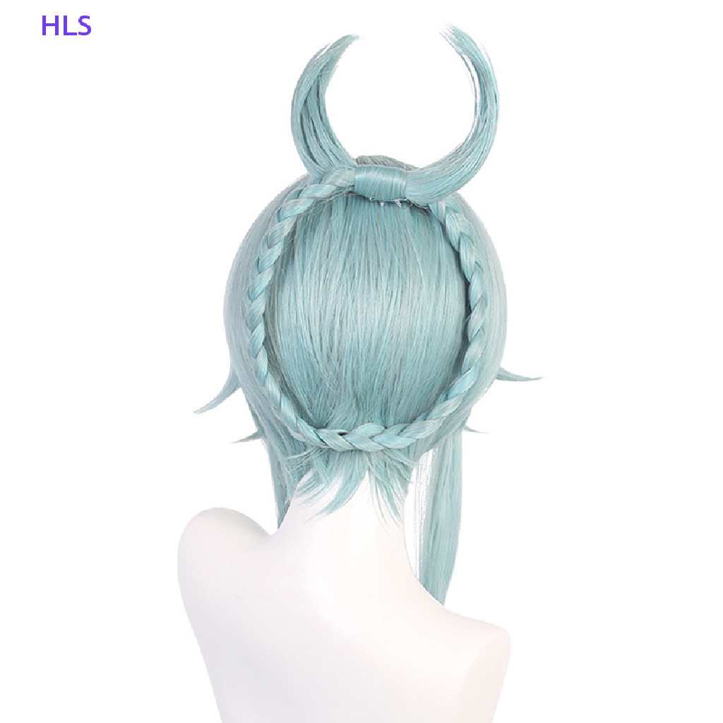 Bộ Tóc Giả Thẳng Chịu Nhiệt Hóa Trang Genshin Va Chạm