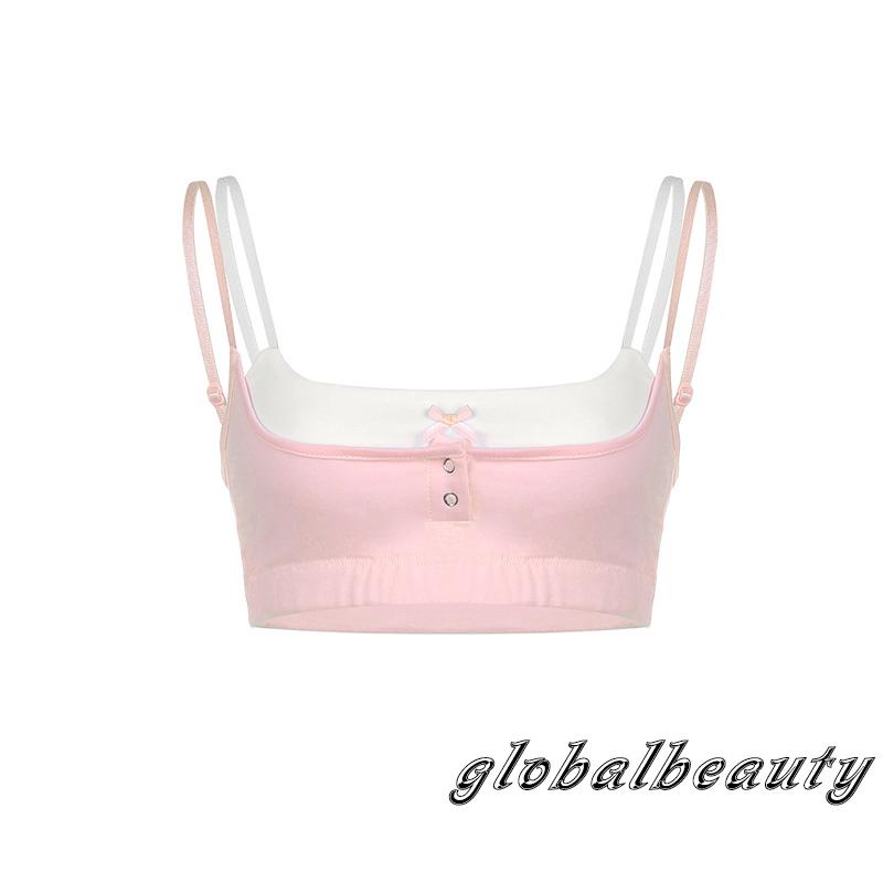 Áo Hai Dây Mỏng Hở Lưng Phối Nơ Thời Trang Mùa Hè Cho Nữ