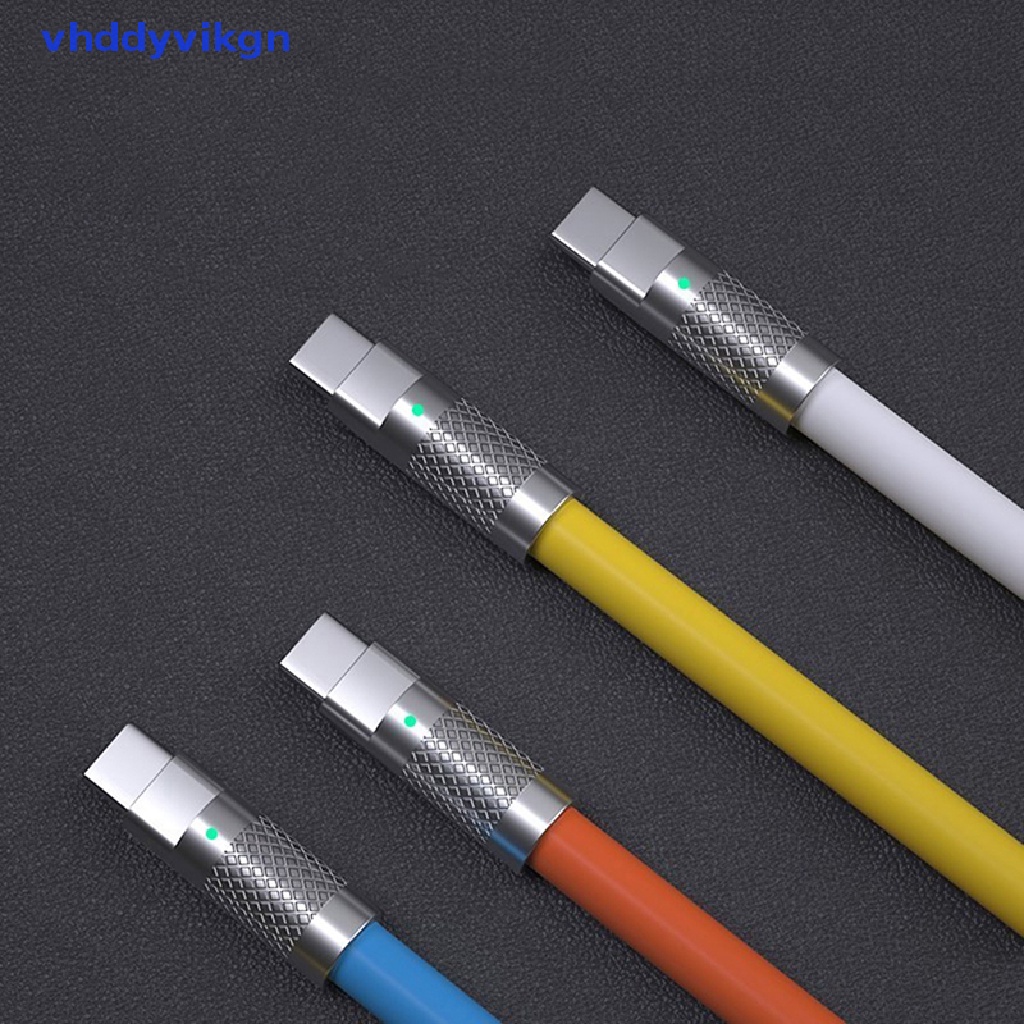 Dây Cáp Sạc Nhanh VHDD 120W USB Type C Bằng Silicon Cho Xiaomi Huawei Samsung