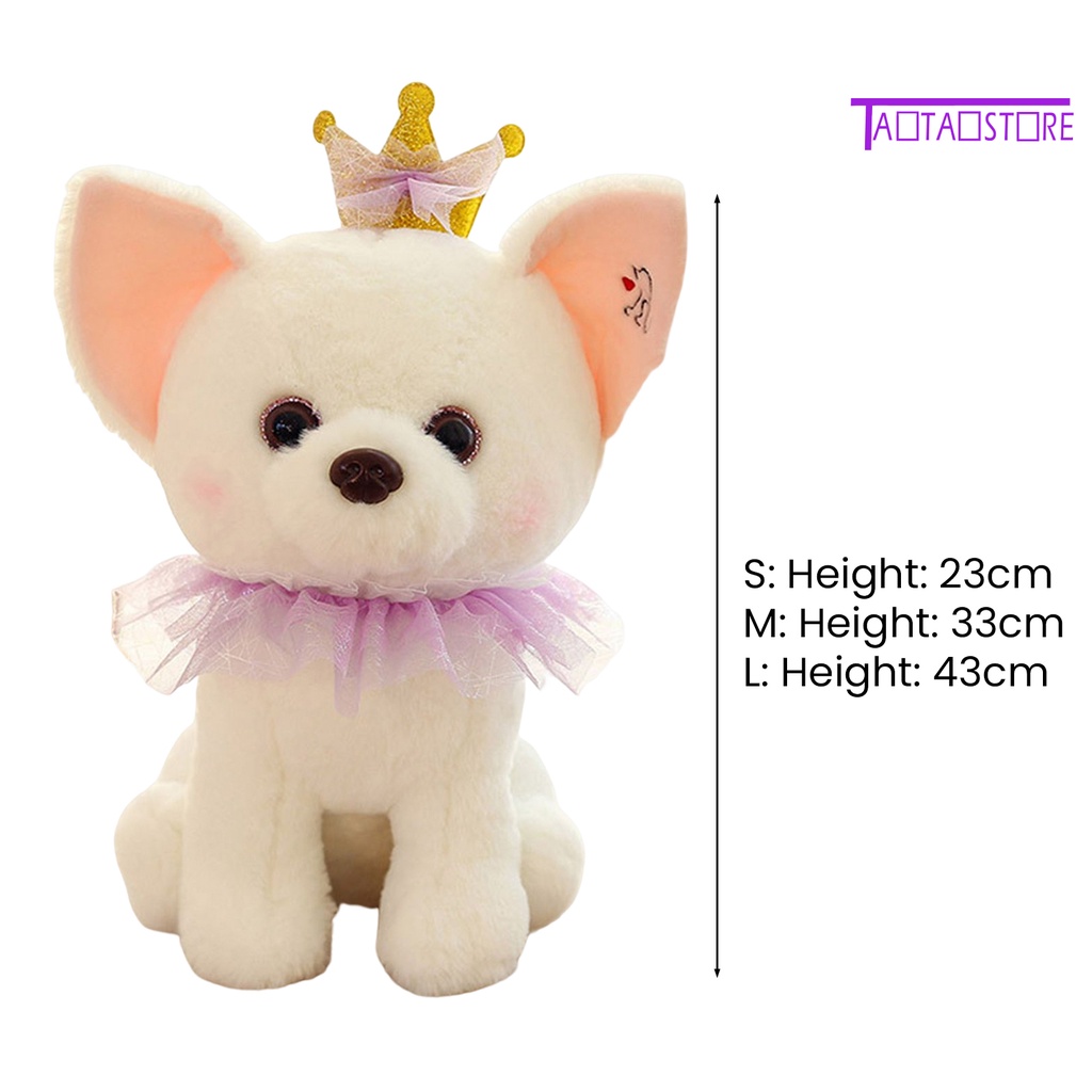 Thú Nhồi Bông Hình Chú Chó Chihuahua Đáng Yêu Thoải Mái Từ Resilience