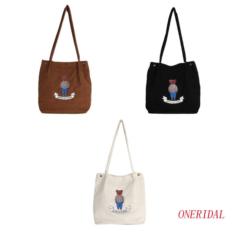 Túi Xách Tay Nữ Khoác Vai Bằng Vải Nhung Kẻ Thời Trang