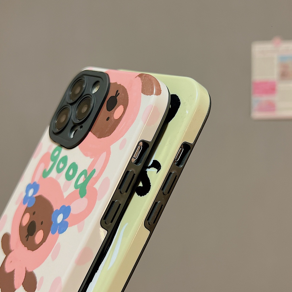 Ốp Điện Thoại tpu Dẻo Họa Tiết Hoạt Hình Chú Chó / Mèo Dễ Thương Cho iPhone 11 13 12 14 PRO MAX