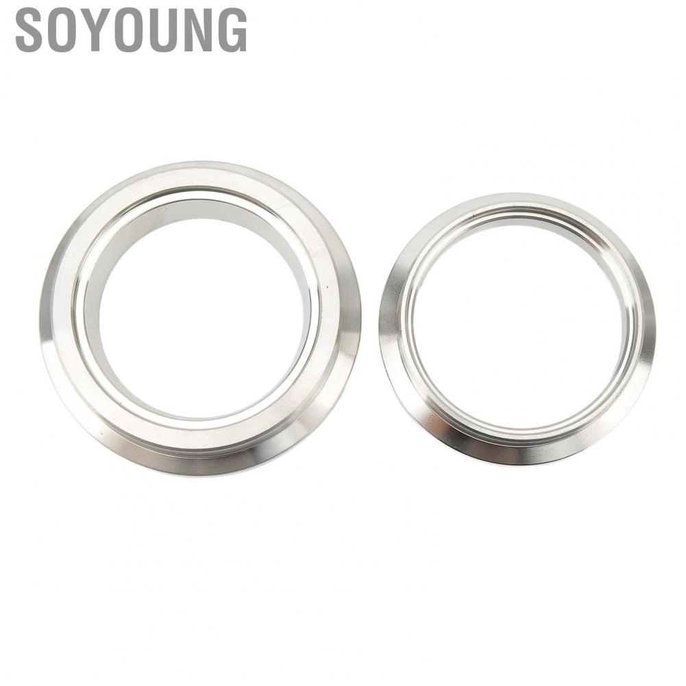 Soyoung Wastegate Inlet Flange Hard 44mm Set Heavy Duty for Car