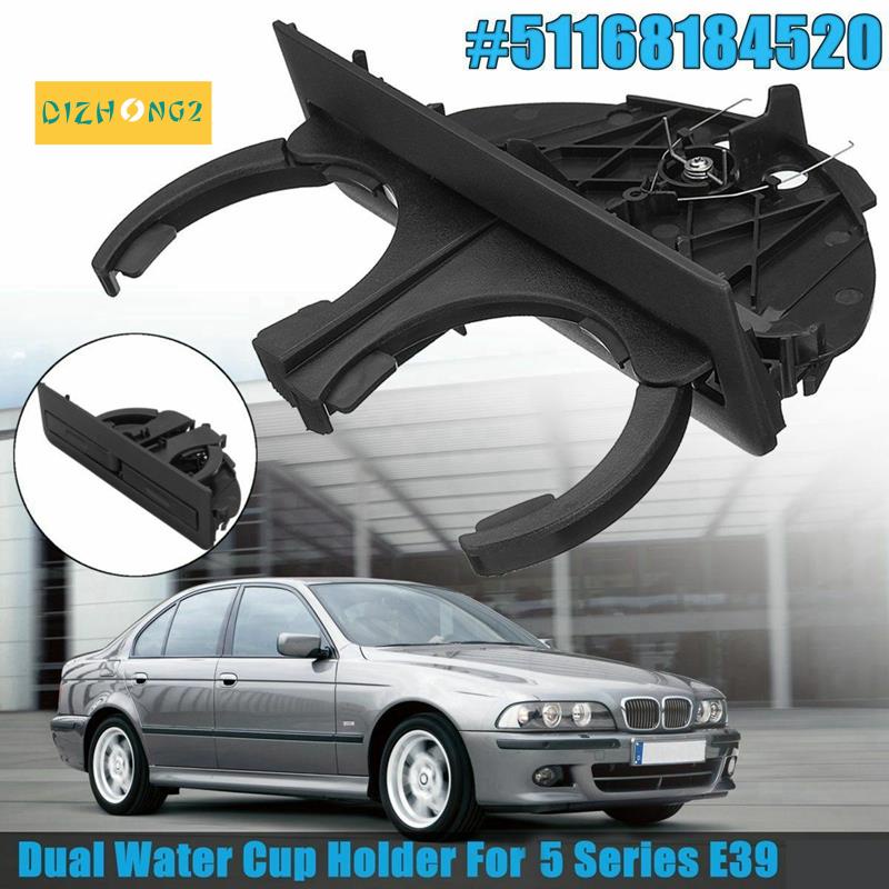 Giá Đỡ Cốc Uống Nước Hai Ngăn Màu Đen Cho BMW 525I 528I 530I 540I 5 Series E39 51168184520