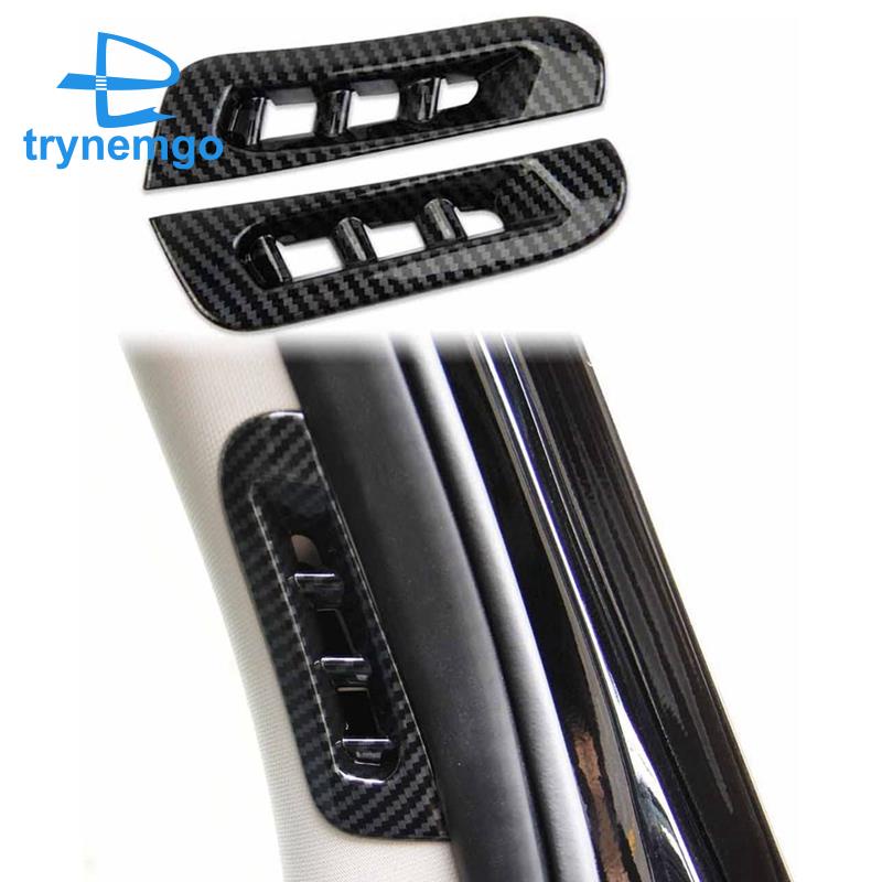 Ốp Lỗ Thông Khí Bằng ABS Sợi Carbon Cho Xe Hơi Dodge Durango 2011-2022