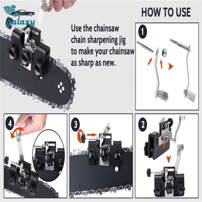 Galaxy Dụng Cụ Mài Dây Xích Bằng Tay Gọn Nhẹ Tiện Dụng