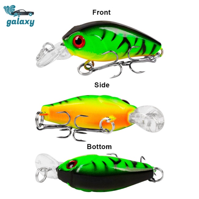 Galaxy Set 5 Mồi Giả Nhử Cá 3.8g / 4.5cm Bằng Thép Chất Lượng Cao