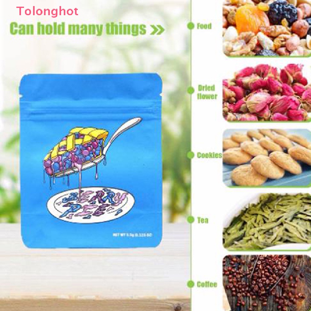 Bộ 20 Túi Zip Đựng Bánh Quy Có Thể Tái Sử Dụng Đứng