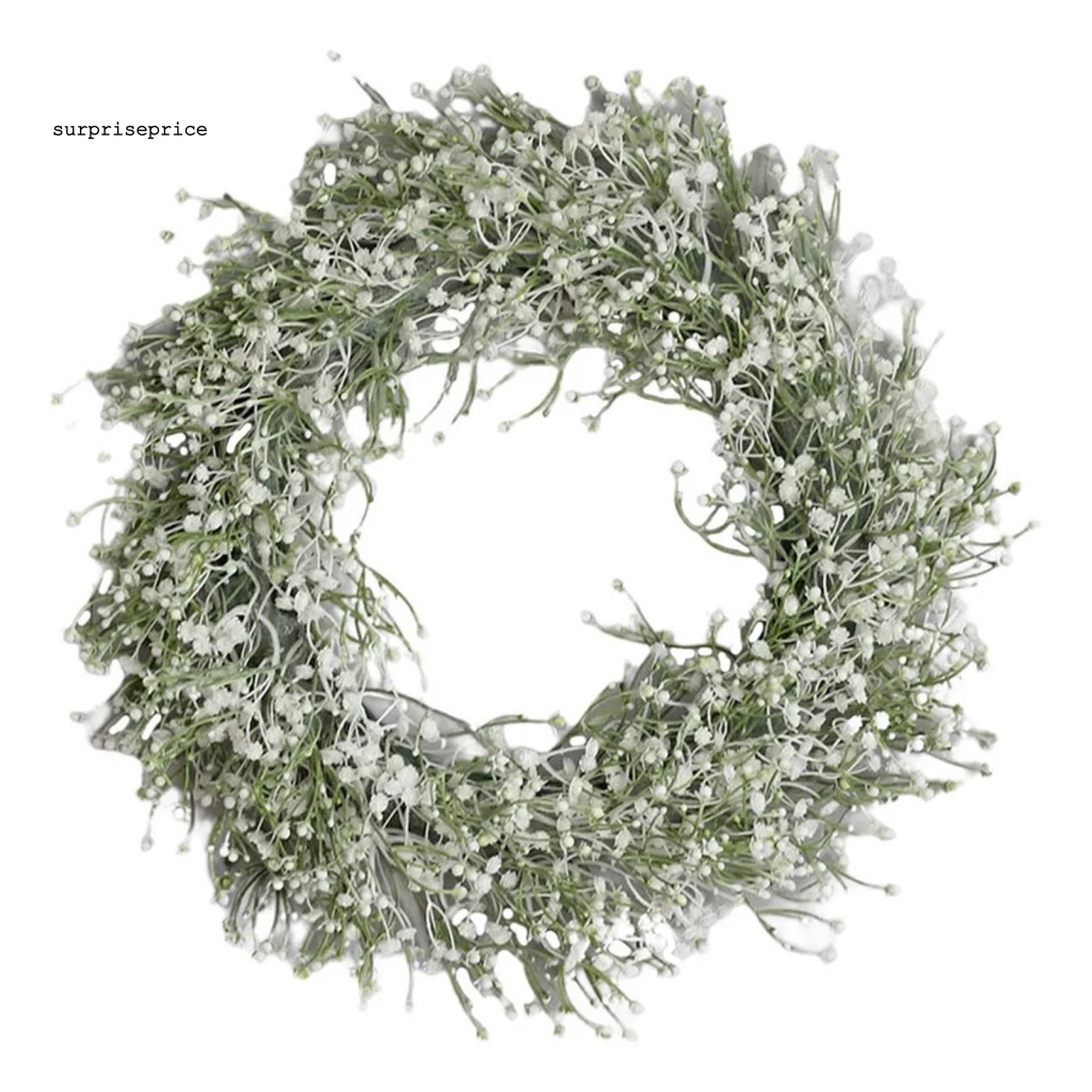 Vòng Hoa Gypsophila Nhân Tạo Màu Sắc Tươi Sáng Lâu Trôi Trang Trí Nhà Cửa