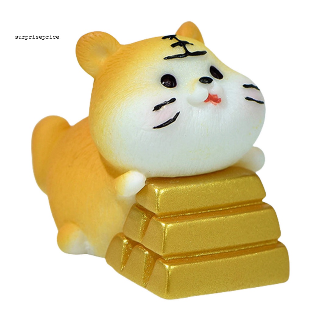 Mô Hình Hổ Bằng Nhựa Resin Dễ Thương Dùng Trang Trí Phòng Khách