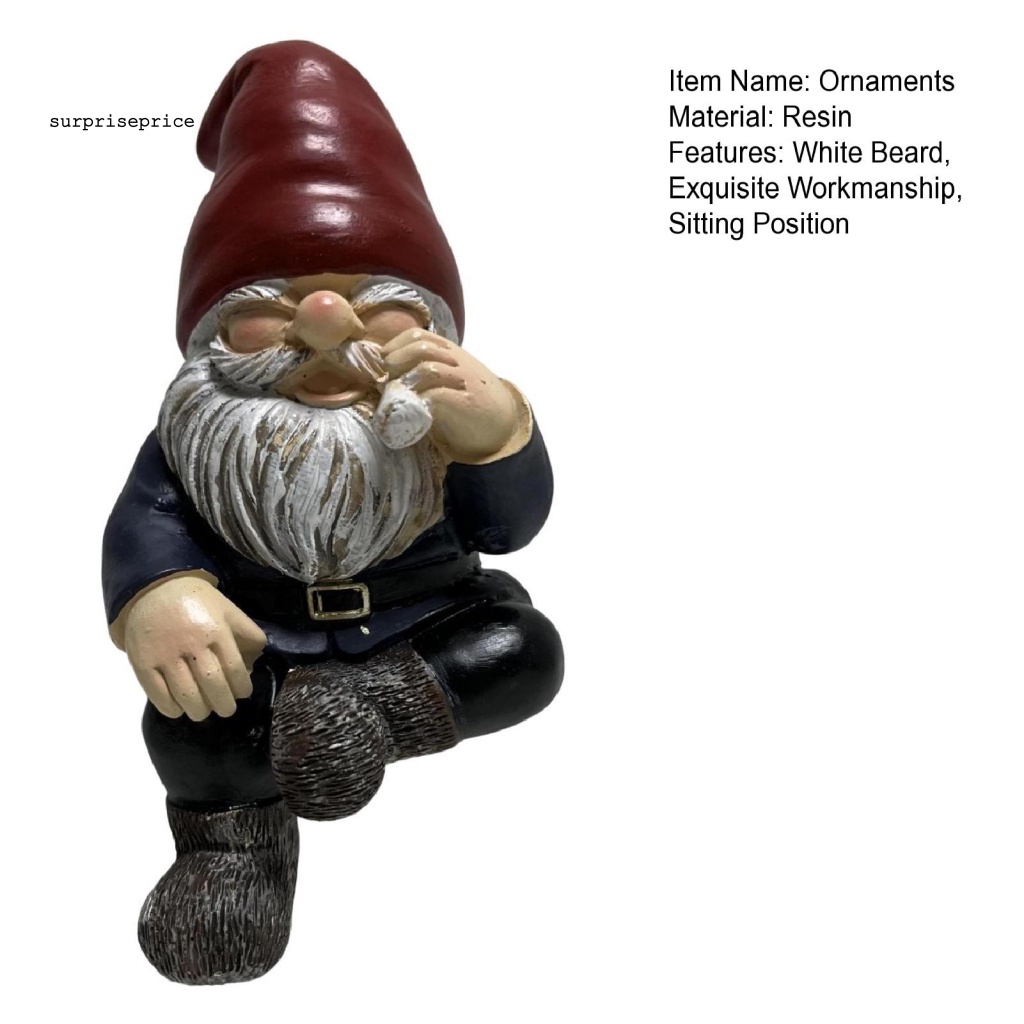 Đồ Trang Trí Để Bàn Hình Ông Già Ngồi Trong SPA