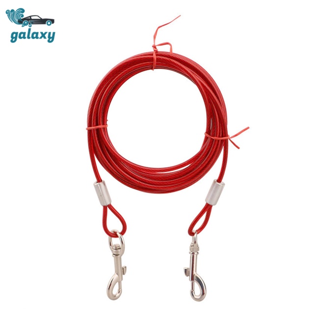 Dây Xích Dắt Thú Cưng Hai Đầu galaxy Bằng Thép