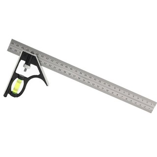 300Mm Adjustable Combination Square Angle Ruler Multifunctional Gauge