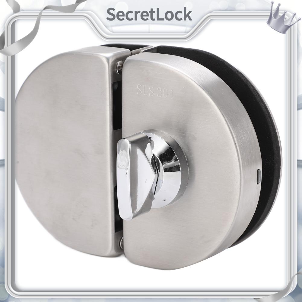 Khóa Cửa Kính 97x65mm Thay Thế Cho Bề Mặt Đánh Bóng Dày 10 12mm