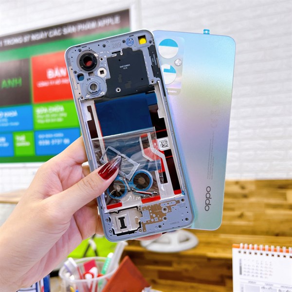| Ảnh thật || Bộ vỏ Oppo Reno 7z 5G zin mấu máy chuẩn hàng như hình