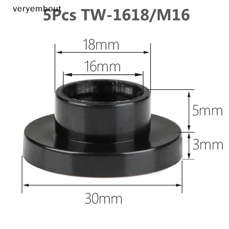 Set 5 / 10 / 20 / 50 / 100 Vòng Đệm Chữ T Bằng Nhựa Cách Nhiệt Đa Năng M3 M4 M5 M6 M8 M10 M12 M14 M16