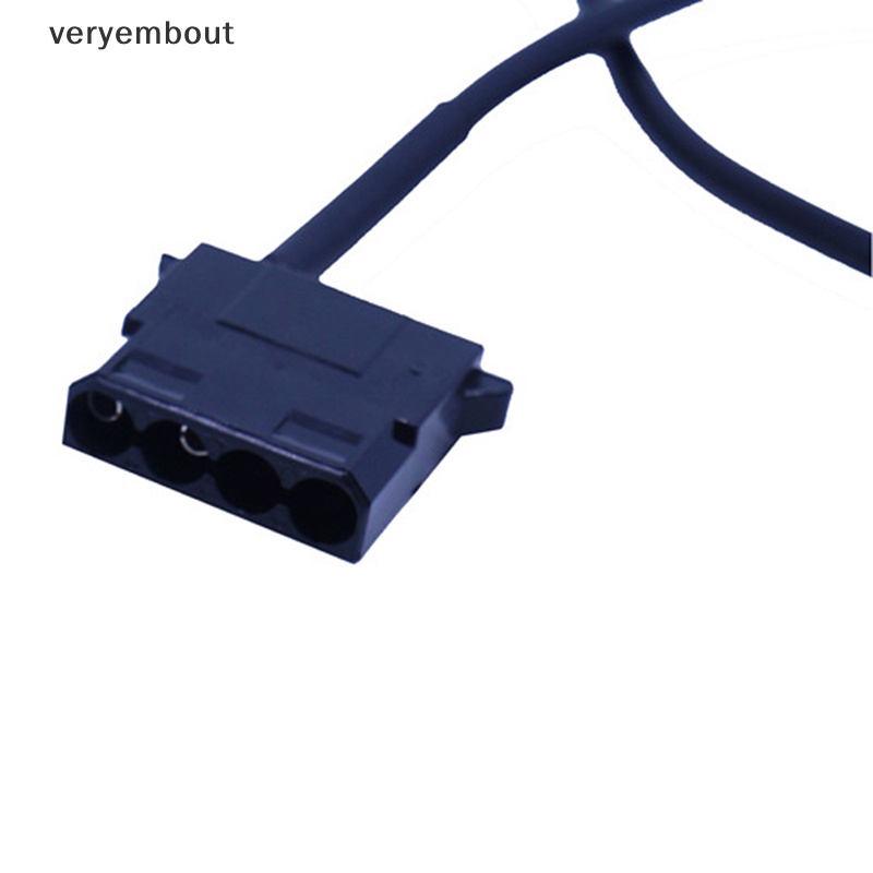 Cáp Kết Nối Quạt Tản Nhiệt Máy Tính Sang Molex 4 Pin 1 Feet