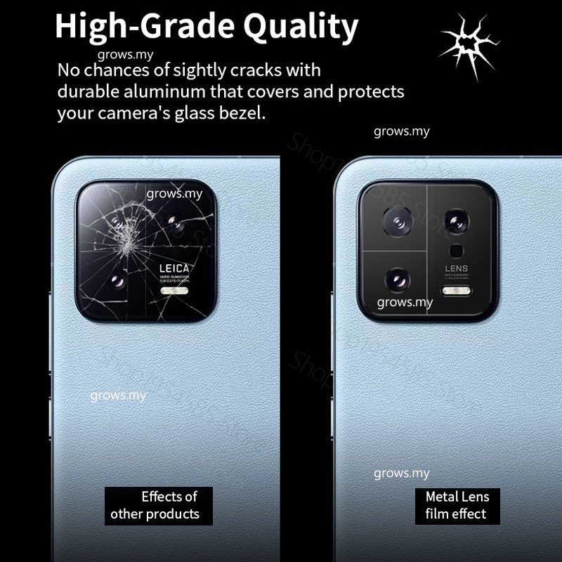 Khung Kim Loại Bảo Vệ Ống Kính Máy Ảnh Cho Xiaomi 13 Pro Mi 13 Ultra / Mi 13 Pro 5G